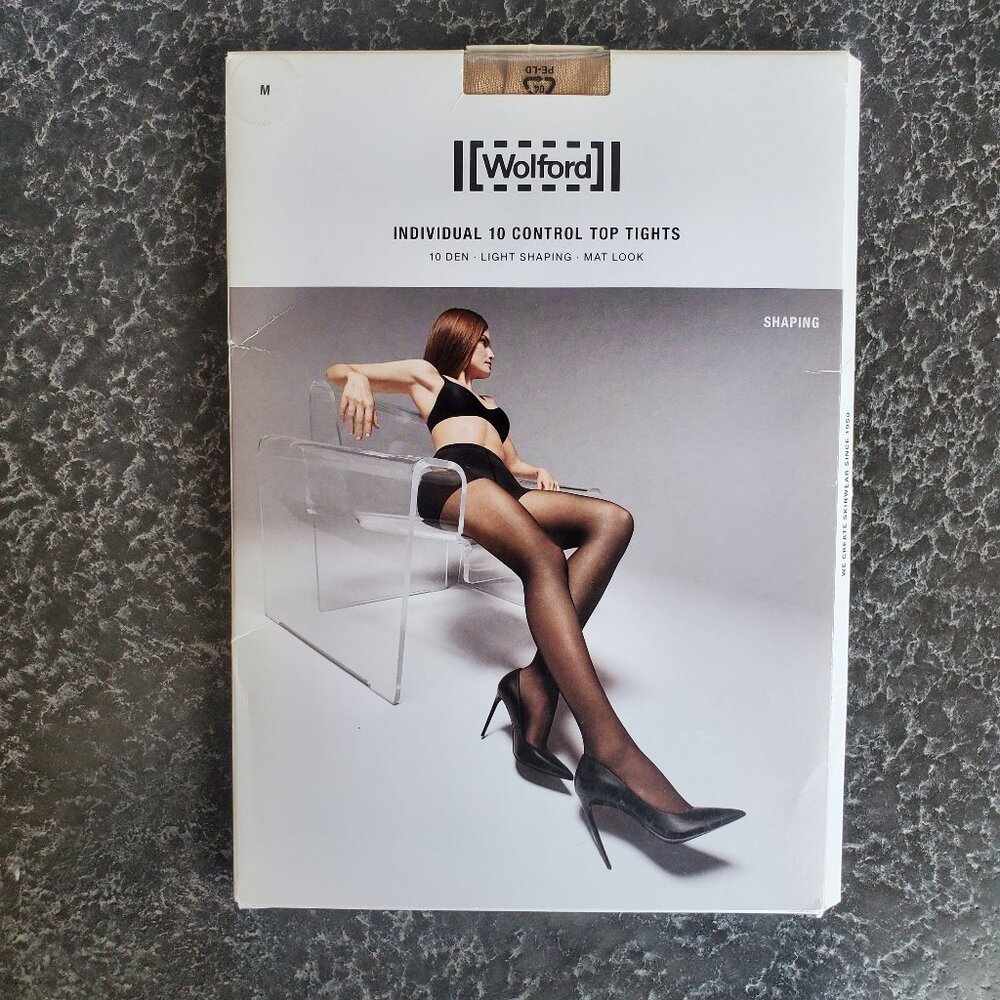 Wolford ! INDIVIDUAL 10 Sand (M) ,